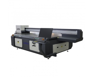 Impresora UV cama plana Apex RH2513 3-6 cabezales Ricoh Gen5
