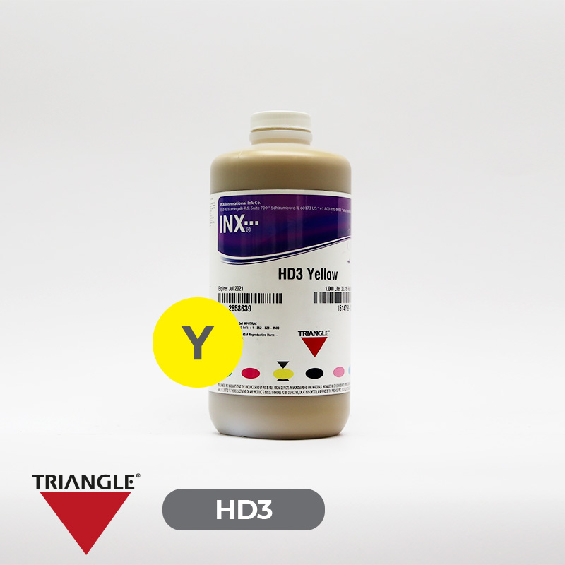 Tinta Triangle Solvente HD3 Yellow
